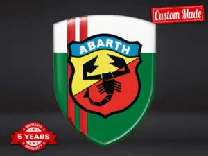 Fiat Abarth Loghi Aziendali Auto Pro Regolabili Moderni